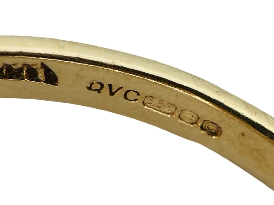 14ct Gold Jade Ring