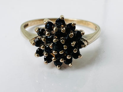 Vintage 9ct Gold Sapphire Ring