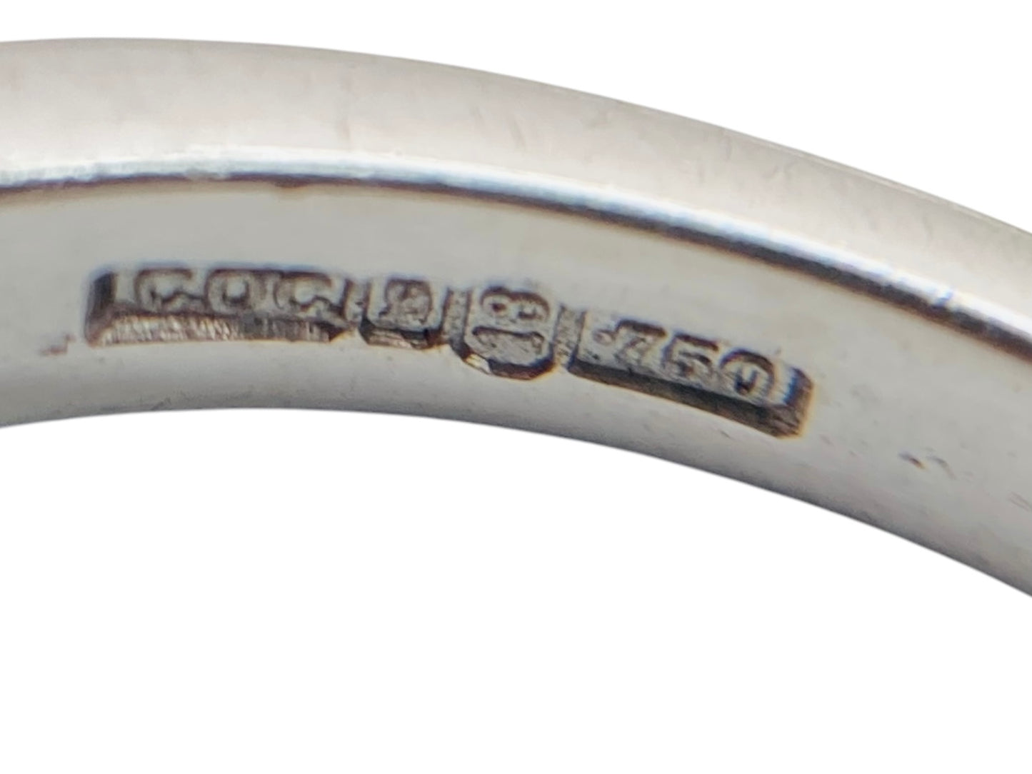 18ct Gold Diamond Trilogy Ring