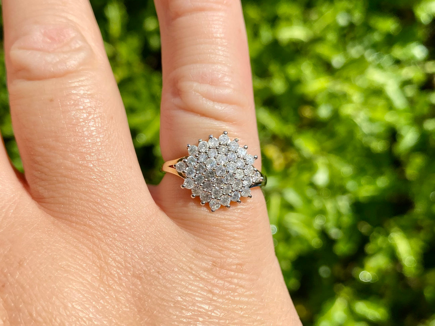 9ct Gold Diamond Ring