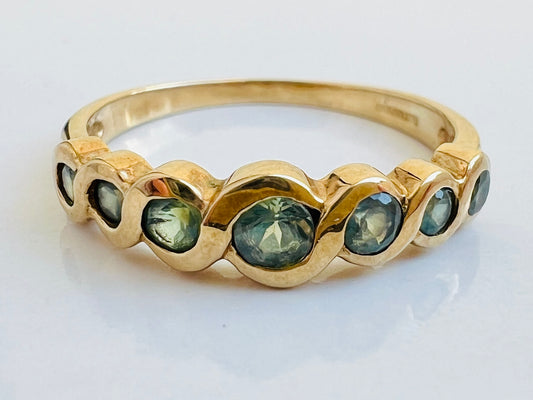 9ct Gold Apatite Ring