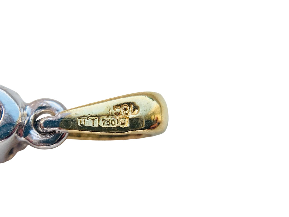 18ct Gold 0.26ct Diamond Pendant