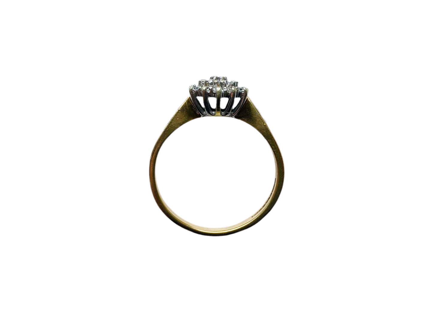 Vintage 9ct Gold Diamond Ring