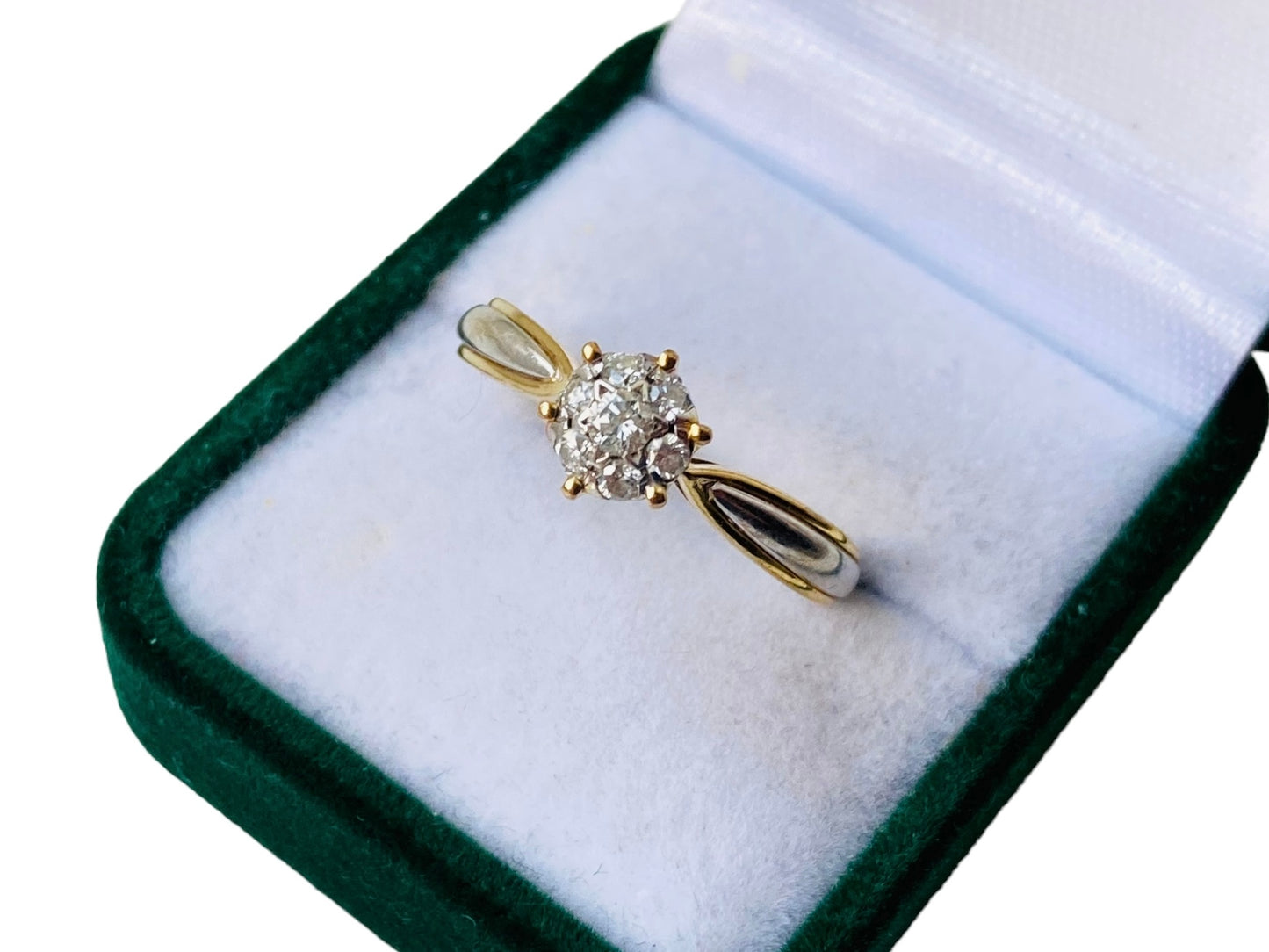 9ct Gold Diamond Ring