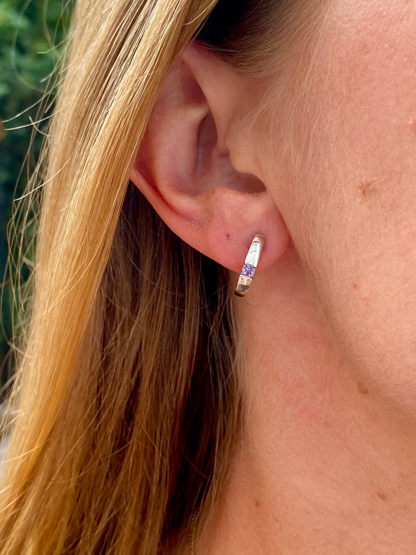 9ct Gold Tanzanite Earrings