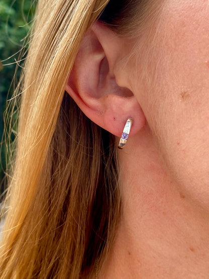 9ct Gold Tanzanite Earrings