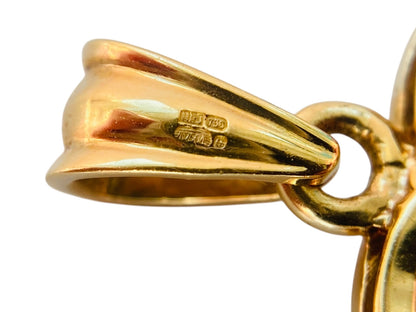 18ct Gold Diamond Pendant