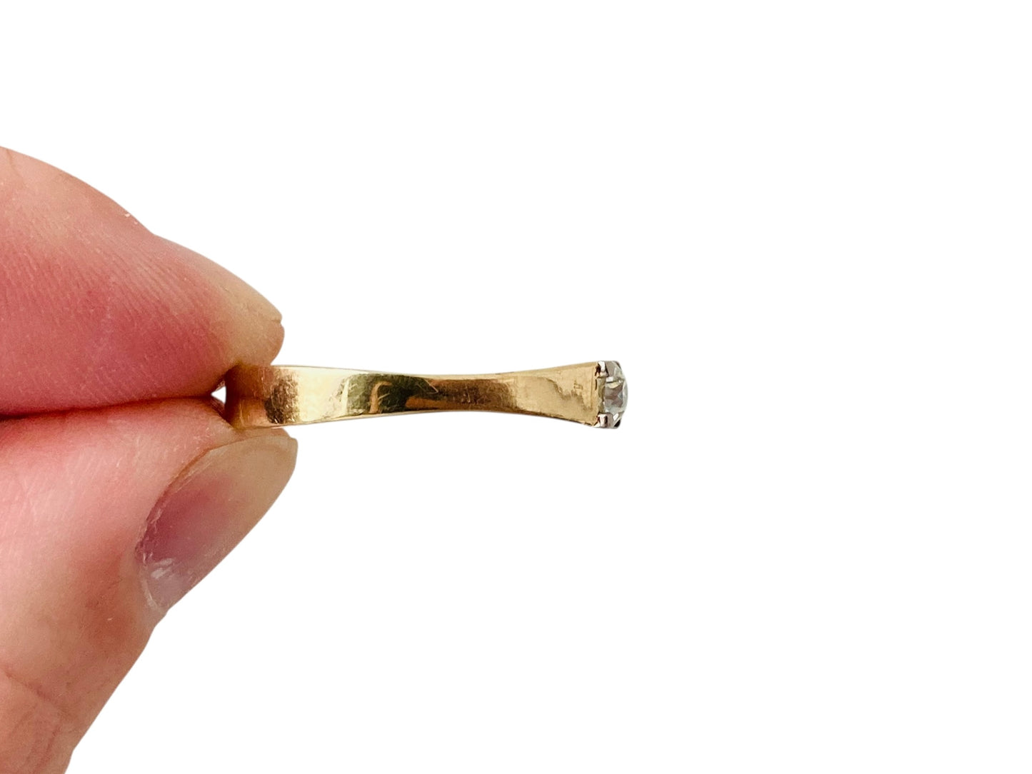 14ct Gold Diamond Ring