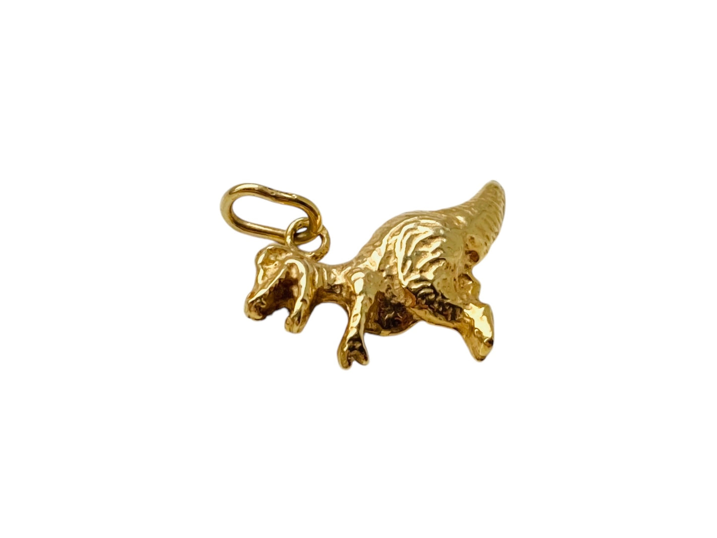 9ct Gold T-Rex Dinosaur Pendant