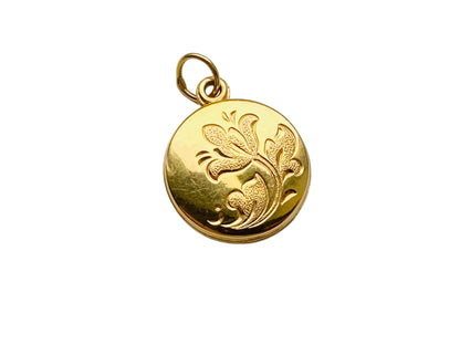 9ct Gold Locket Pendant