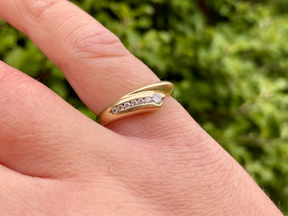 14ct Gold Diamond Ring
