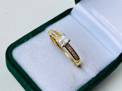 18ct Gold Diamond Ring