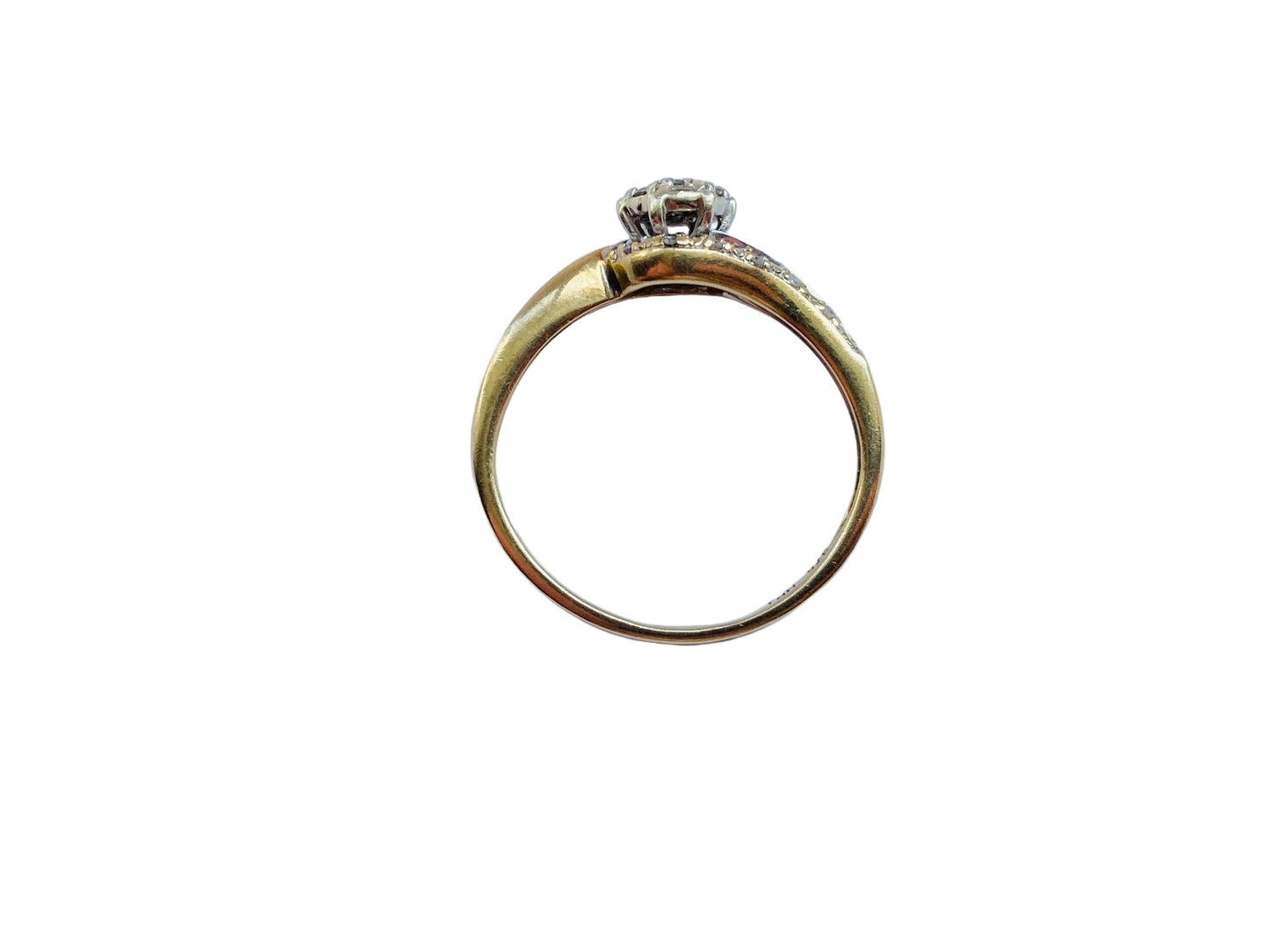 9ct Gold Diamond Ring