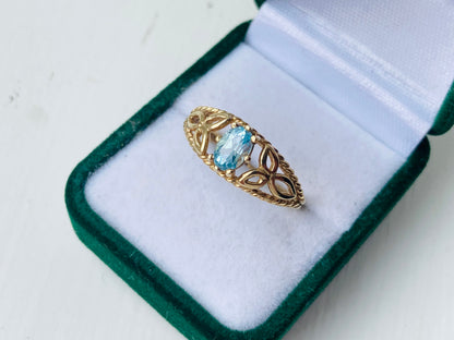 9ct Gold Topaz Ring