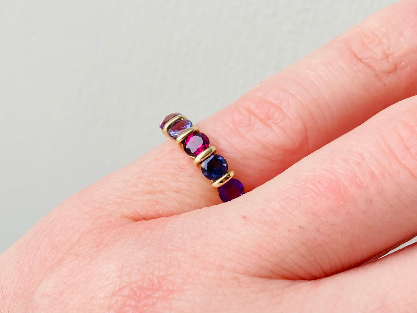 9ct Gold Amethyst Ring