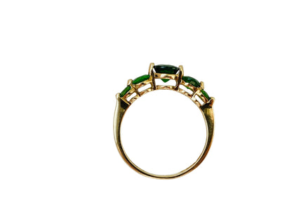 9ct Gold Diopside Ring