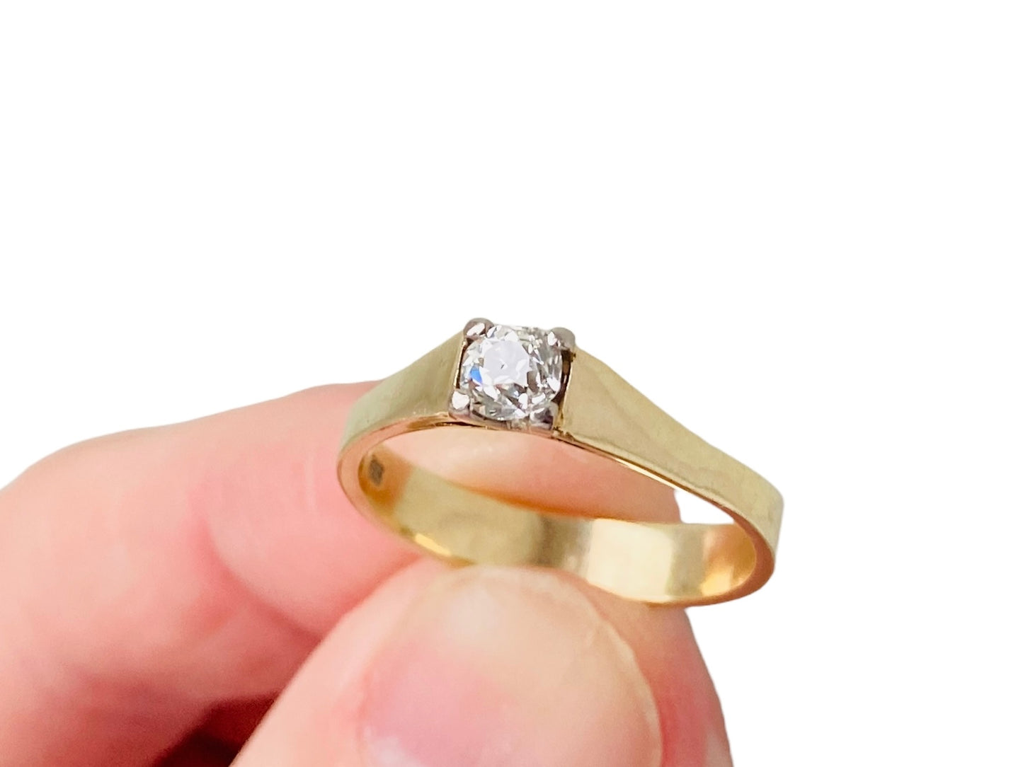 14ct Gold Diamond Ring