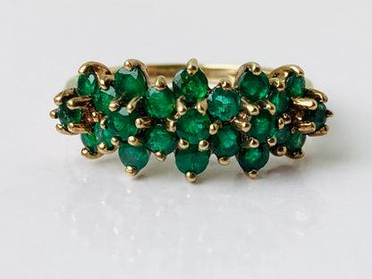 9ct Gold Emerald Ring