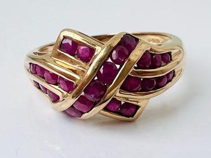 9ct Gold Ruby Ring