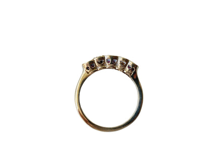 9ct Gold Ruby & Diamond Ring