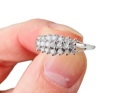 9ct Gold Diamond Ring