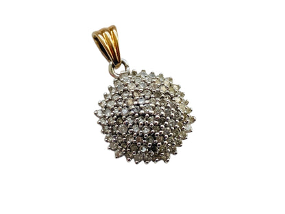 9ct Gold 1.00ct Diamond Pendant