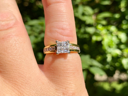 18ct Gold 0.75ct Diamond Ring
