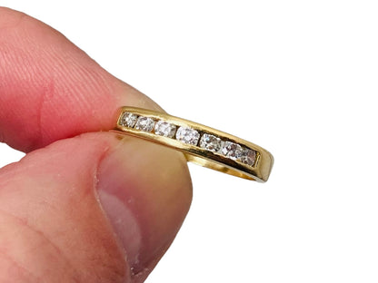 18ct Gold Seven-Stone Diamond Ring
