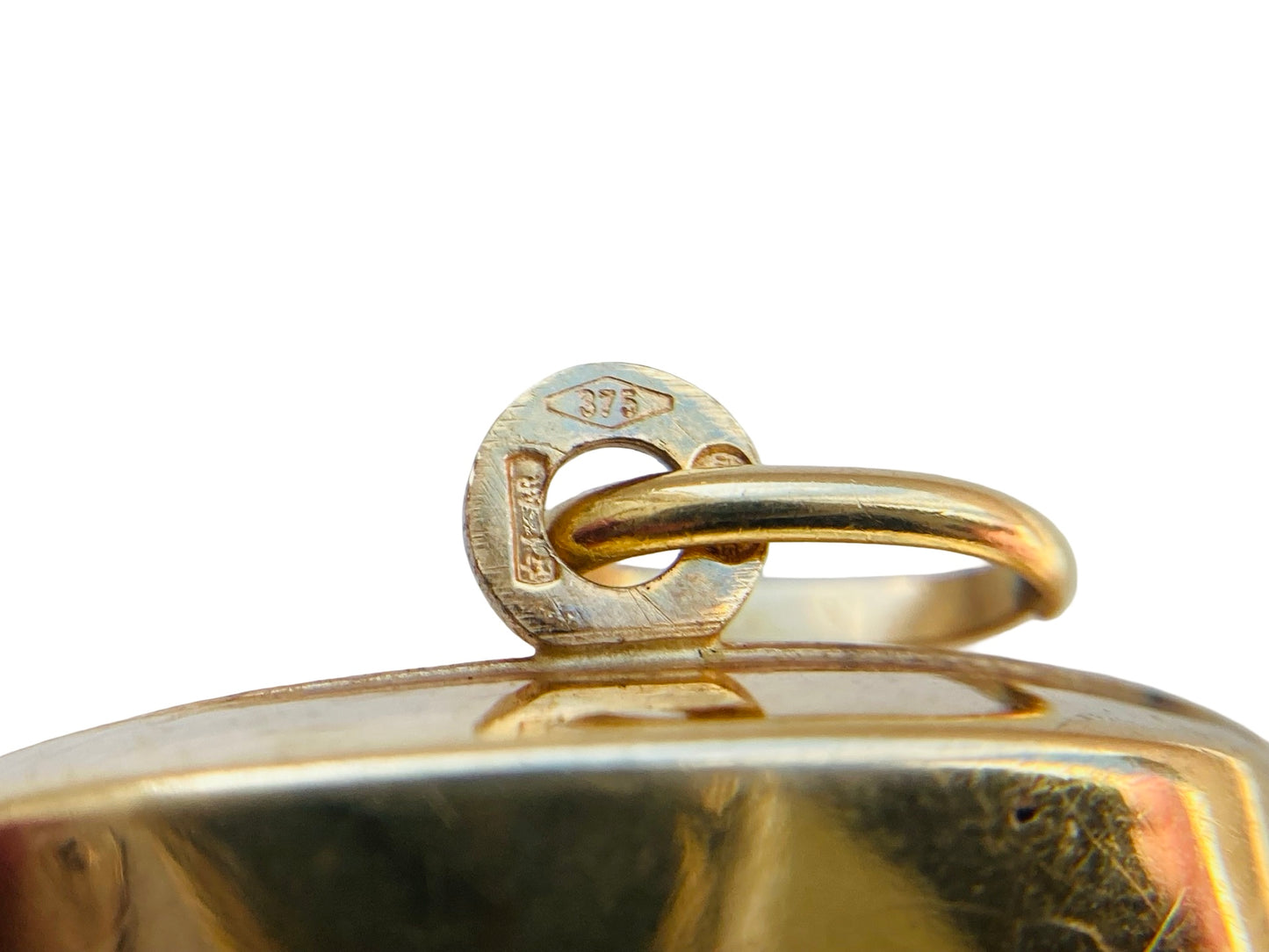 Vintage 9ct Gold Nefertiti Pendant