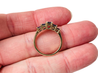 9ct Gold Iolite Ring