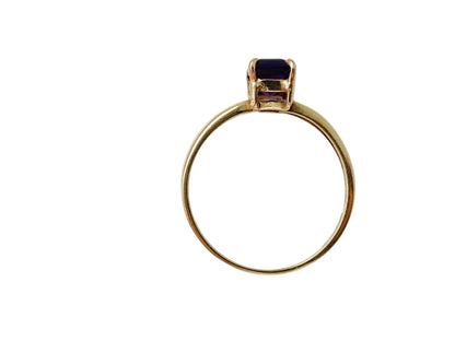 9ct Gold Amethyst Ring