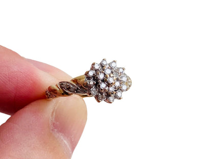 9ct Gold Diamond Ring