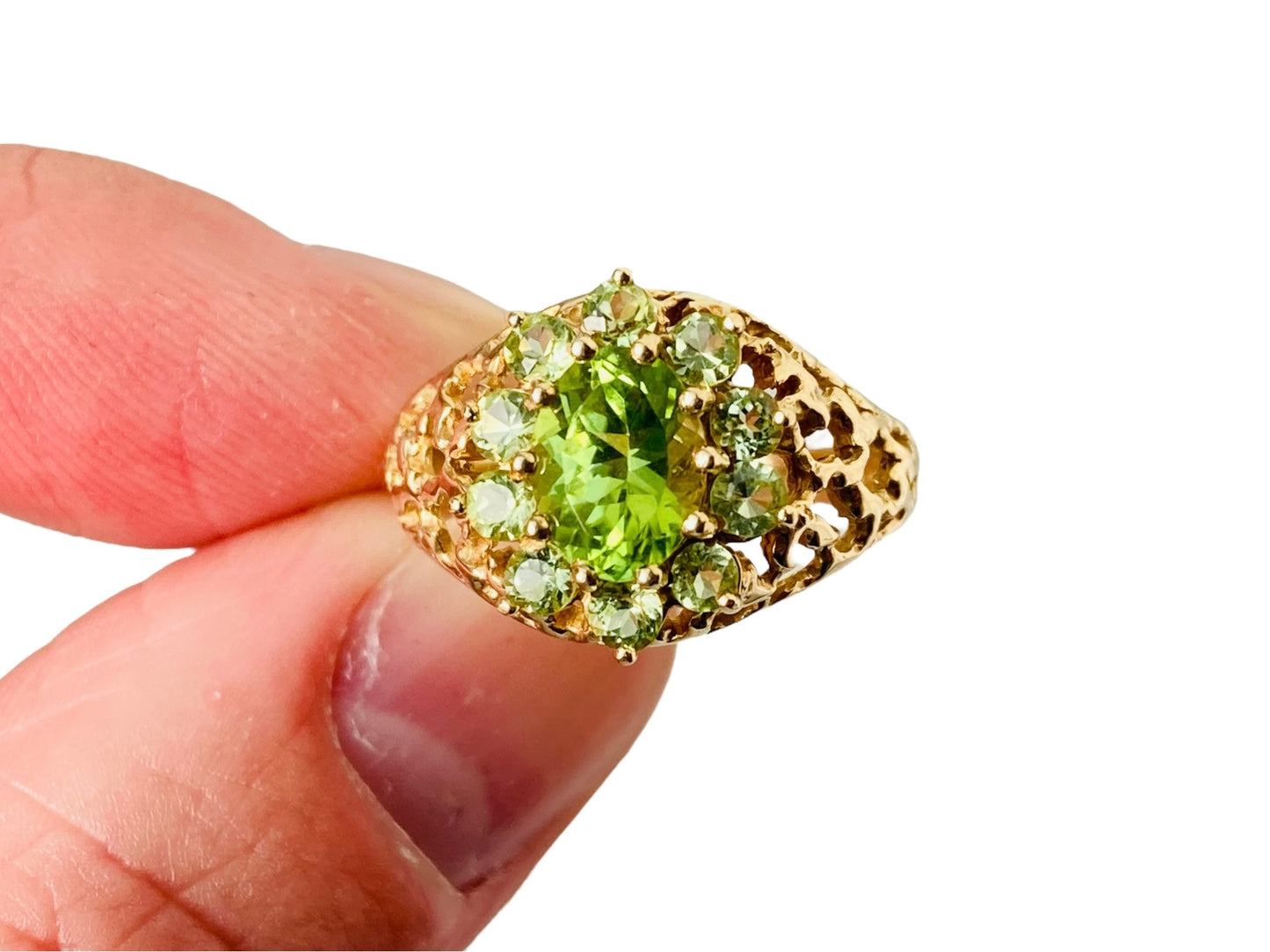 9ct Gold Peridot Ring