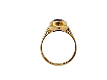 Vintage 9ct Gold Amethyst Ring