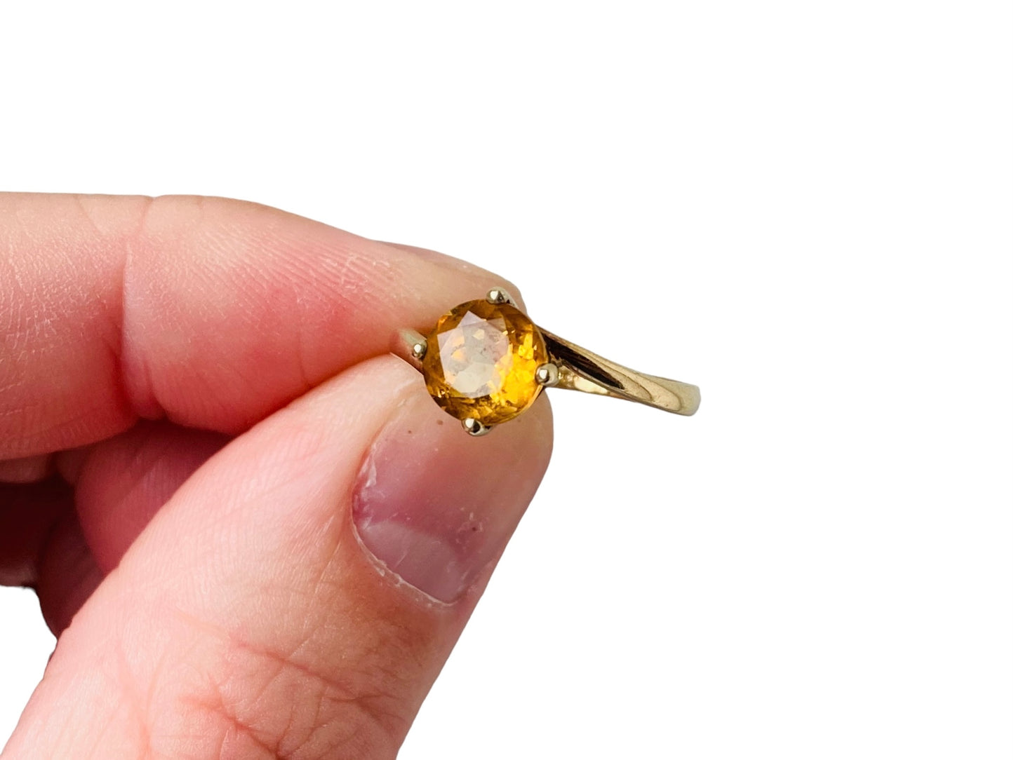 9ct Gold Citrine Ring