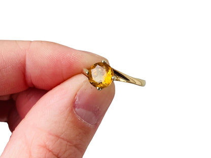 9ct Gold Citrine Ring