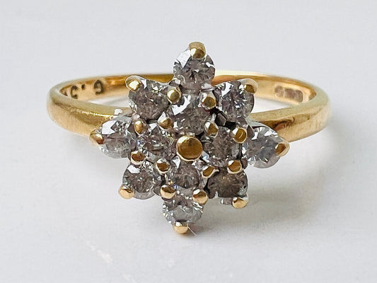 18ct Gold 0.50ct Diamond Ring