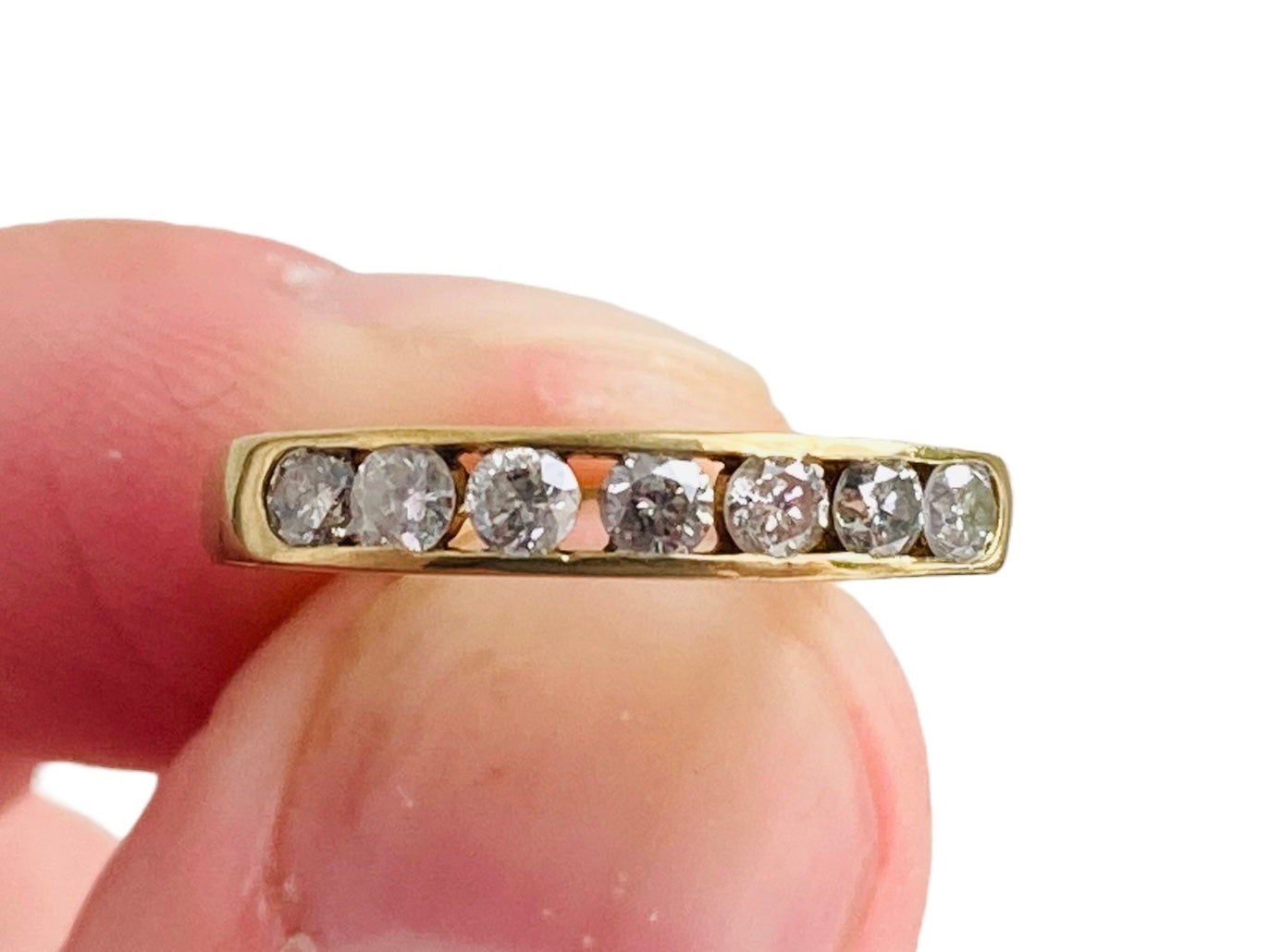 18ct Gold Seven-Stone 0.50ct Diamond Ring