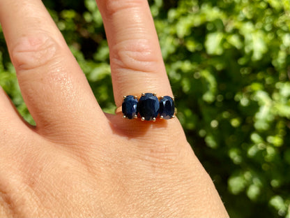 9ct Gold Sapphire Ring