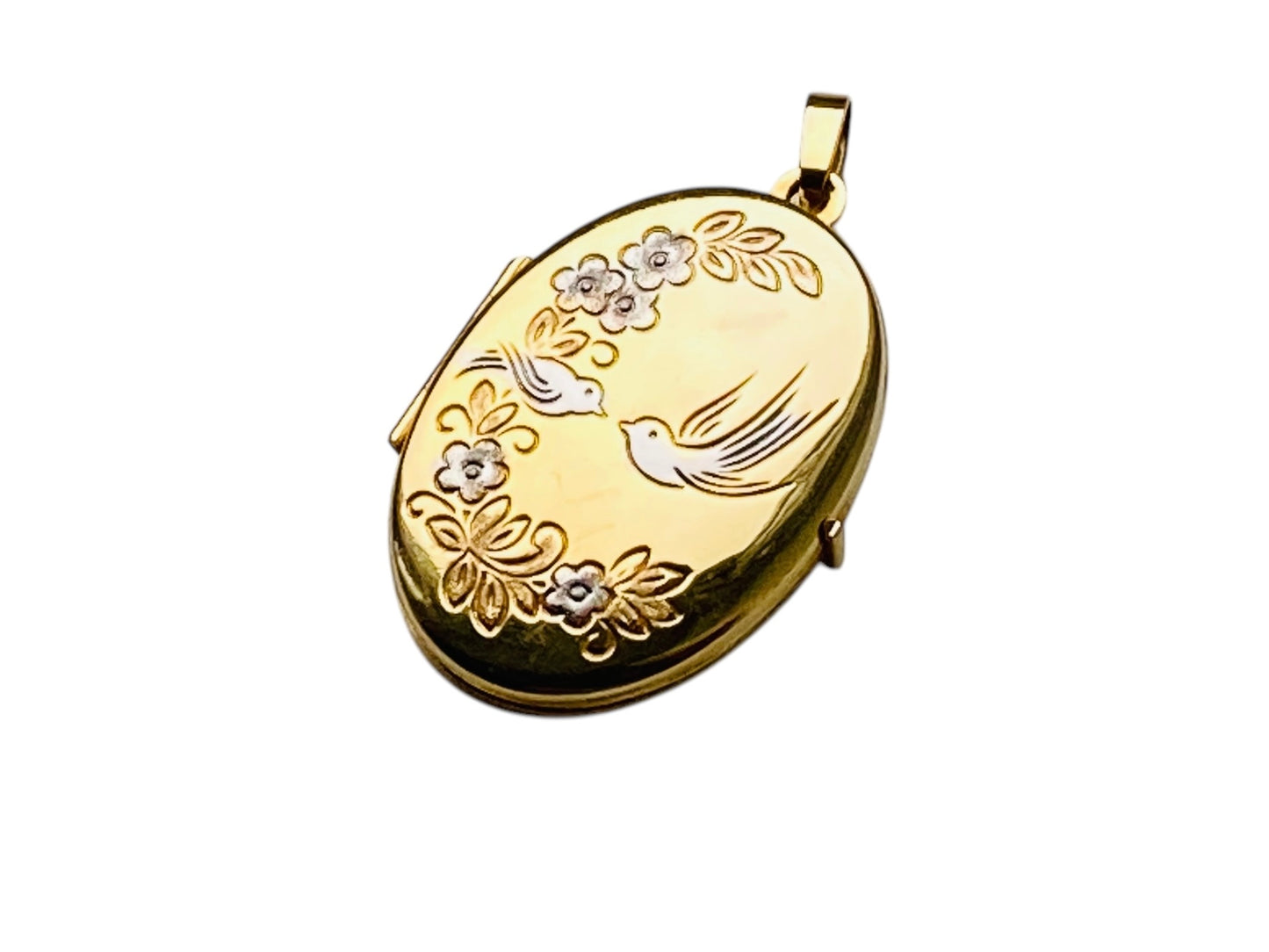 9ct Gold Locket Pendant