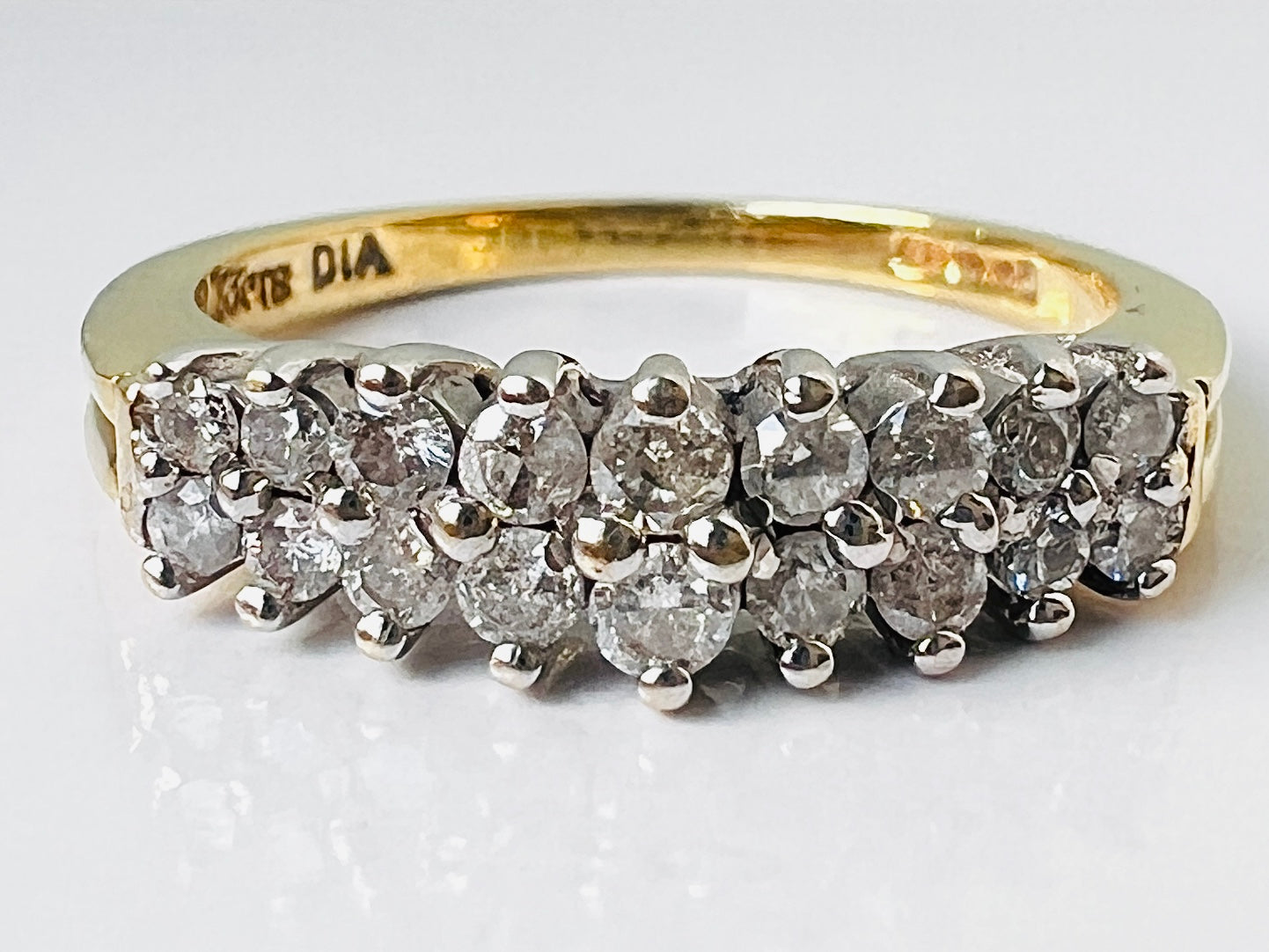 Vintage 18ct Gold Diamond Ring