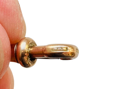 Antique 9ct Gold Dog Clasp