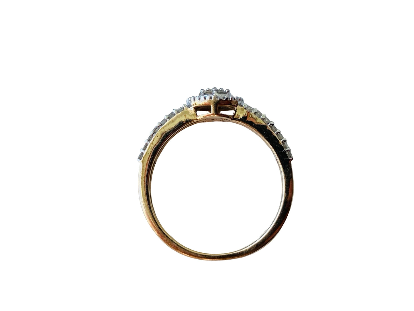 9ct Gold Diamond Ring
