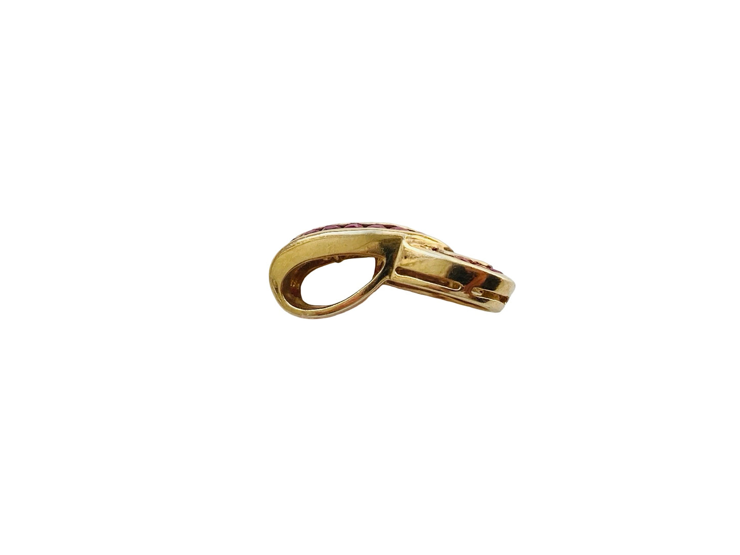 9ct Gold Ruby Pendant