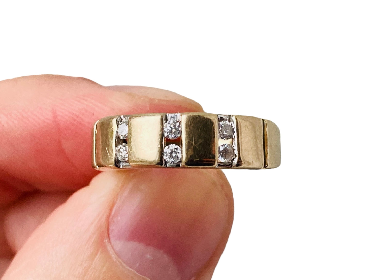 9ct Gold Diamond Ring