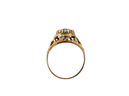9ct Gold Amethyst Ring