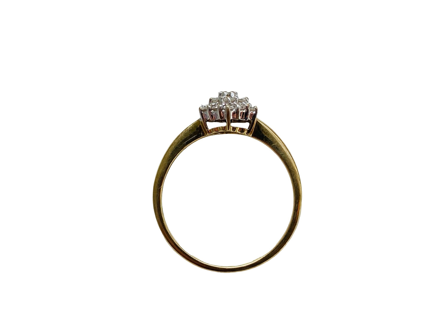9ct Gold Diamond Ring