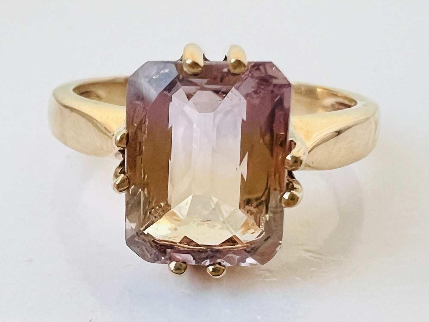 9ct Gold Ametrine Ring