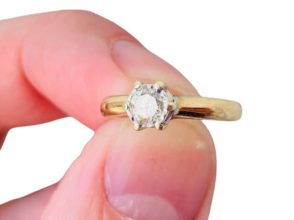 9ct Gold Diamond 0.30ct Solitaire Ring
