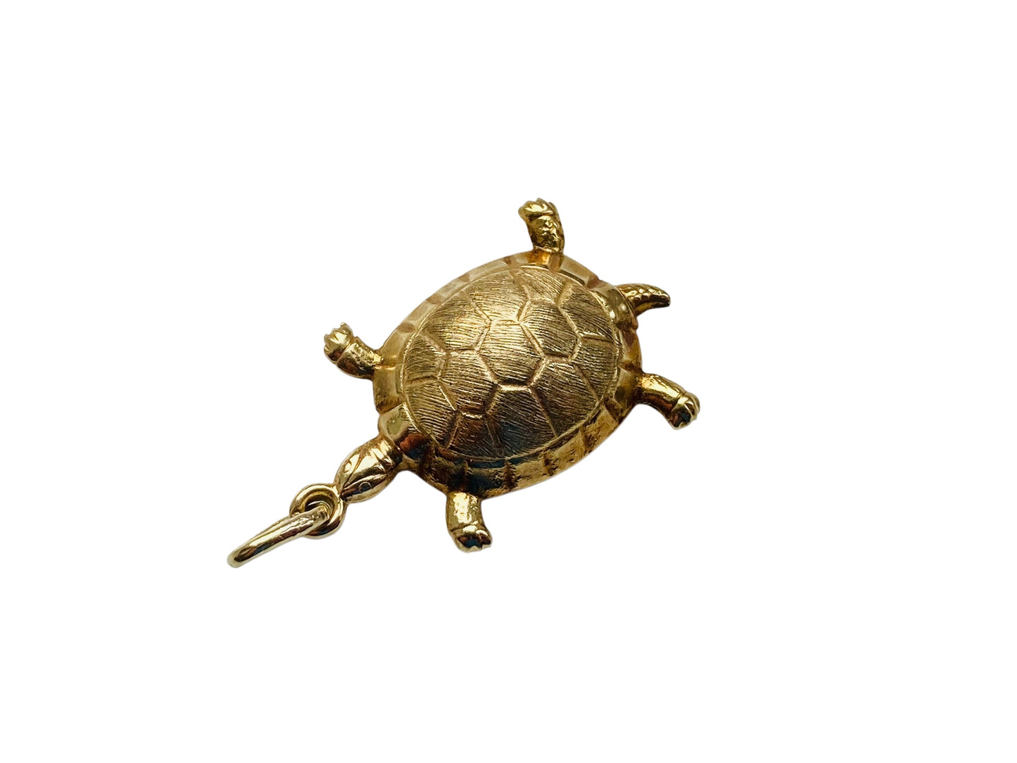 Vintage 9ct Gold Turtle Charm or Pendant